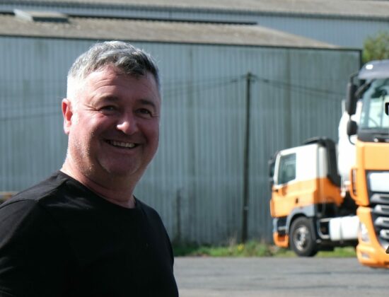 photgraphie de Rolland chauffeur aliments ETS. BRAUD